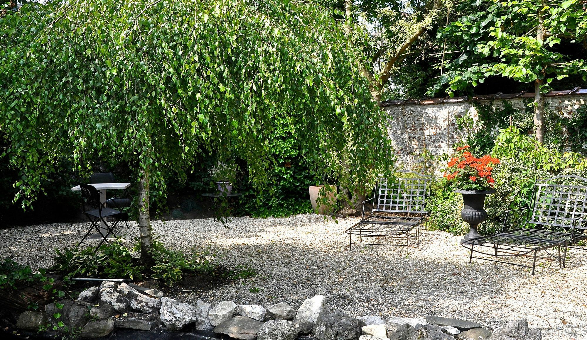 B&B Un Jardin En Ville Saint-Gilles Buitenkant foto
